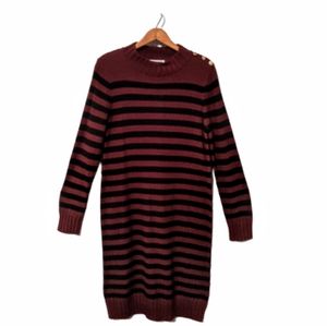 NWT Olive + Oak Striped Sweater Dress